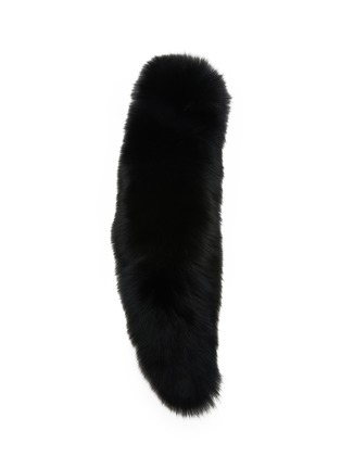 Detail View - Click To Enlarge - YVES SALOMON - Fox Fur Scarf Collar