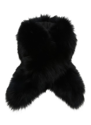 Main View - Click To Enlarge - YVES SALOMON - Fox Fur Scarf Collar