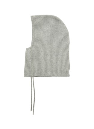 Detail View - Click To Enlarge - YVES SALOMON - Cashmere Knit Hood