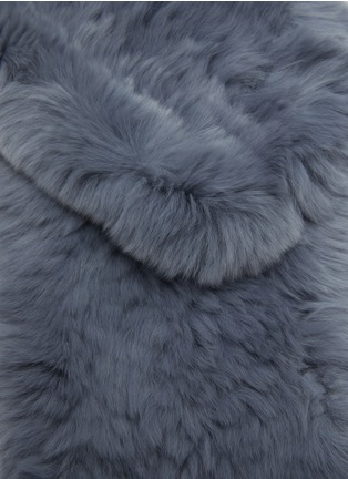 Detail View - Click To Enlarge - YVES SALOMON - Rex Rabbit Fur Scarf