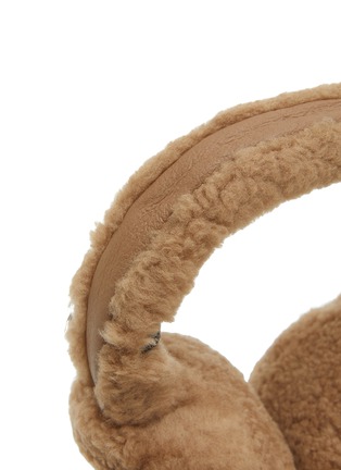 Detail View - Click To Enlarge - YVES SALOMON - Lamb Shearling Earmuffs