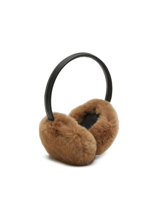 Figure View - Click To Enlarge - YVES SALOMON - Rex Rabbit Fur Earmuffs