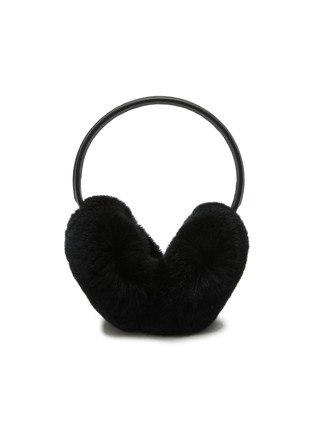 Main View - Click To Enlarge - YVES SALOMON - Rex Rabbit Fur Earmuffs