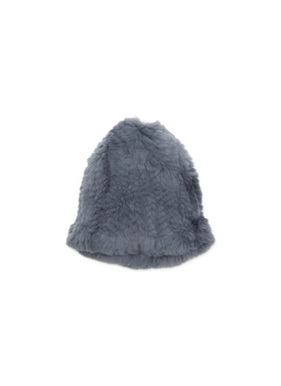 Main View - Click To Enlarge - YVES SALOMON - Rex Rabbit Fur Beanie