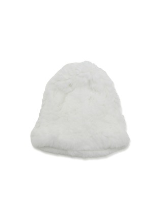 Main View - Click To Enlarge - YVES SALOMON - Rex Rabbit Fur Beanie