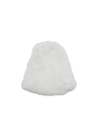 Figure View - Click To Enlarge - YVES SALOMON - Rex Rabbit Fur Beanie