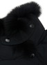 Detail View - Click To Enlarge - YVES SALOMON - Padded Bib Fox Fur Collar