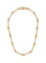 Main View - Click To Enlarge - EDDIE BORGO - Bambù 12k Gold Plated Brass Pavé Necklace