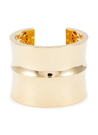 Main View - Click To Enlarge - EDDIE BORGO - Bambù 12k Gold Plated Brass Bangle Bracelet