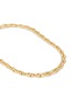 Detail View - Click To Enlarge - EDDIE BORGO - Bambù 12k Gold Plated Brass Small Link Necklace