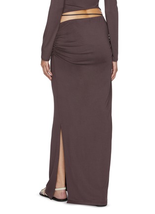 Back View - Click To Enlarge - DETERM - Collagen Strappy Waist Maxi Skirt