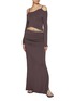 Figure View - Click To Enlarge - DETERM - Collagen Strappy Waist Maxi Skirt