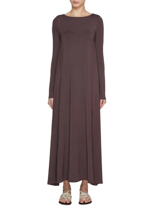 Main View - Click To Enlarge - DETERM - Collagen Scooped Back Flare Dress