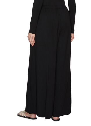 Back View - Click To Enlarge - DETERM - Back Slit Wide Leg Trousers