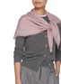 Figure View - Click To Enlarge - FALIERO SARTI - Little Raissa Wool Blend Scarf