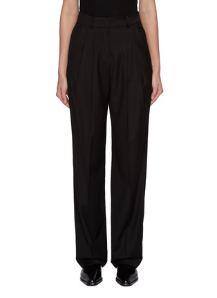 Main View - Click To Enlarge - THE FRANKIE SHOP - Gelso Pleated Trousers