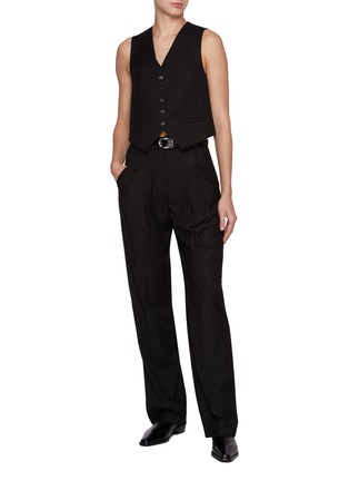 Figure View - Click To Enlarge - THE FRANKIE SHOP - Gelso Pleated Trousers