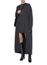 Figure View - Click To Enlarge - THE FRANKIE SHOP - Maxime Wool Cashmere Blend Long Sweater