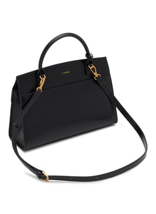 Detail View - Click To Enlarge - JOY GRYSON - Tribeca Satchel Leather Crossbody Bag