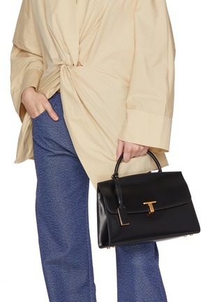 Front View - Click To Enlarge - JOY GRYSON - Tribeca Satchel Leather Crossbody Bag