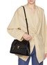 Figure View - Click To Enlarge - JOY GRYSON - Tribeca Satchel Leather Crossbody Bag