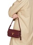 Front View - Click To Enlarge - JOY GRYSON - Mini Tribeca Satchel Leather Shoulder Bag