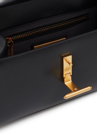 Detail View - Click To Enlarge - JOY GRYSON - Mini Tribeca Satchel Leather Crossbody Bag