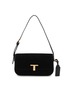 Main View - Click To Enlarge - JOY GRYSON - Mini Tribeca Satchel Suede Shoulder Bag