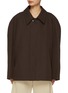 Main View - Click To Enlarge - LEMAIRE - Oversized Wool Cotton Blend Car Jacket