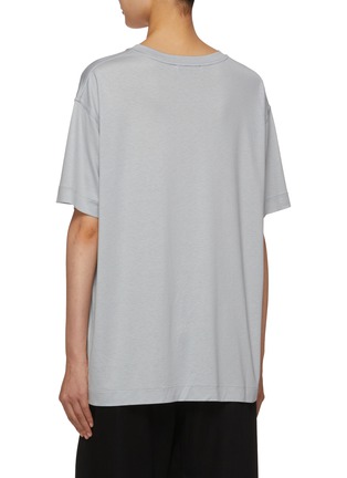 Back View - Click To Enlarge - LEMAIRE - Short Sleeve Silk T-shirt