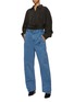 Figure View - Click To Enlarge - LEMAIRE - Twisted Belted Medium Wash Jeans