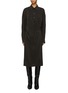 Main View - Click To Enlarge - LEMAIRE - Straight Collar Twisted Dress