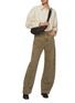 Figure View - Click To Enlarge - LEMAIRE - High Rise Curved Cotton Trousers