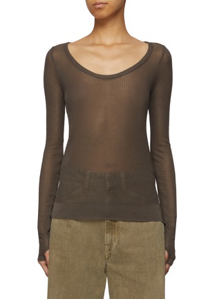 Main View - Click To Enlarge - LEMAIRE - Seamless Top