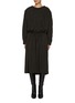 Main View - Click To Enlarge - LEMAIRE - Housse Drawstring Pleated Dress