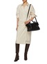 Figure View - Click To Enlarge - LEMAIRE - Twisted Cotton Shirt Dress