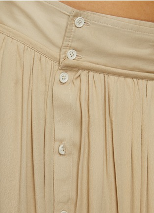  - LEMAIRE - Soft Gathered Button Up Skirt