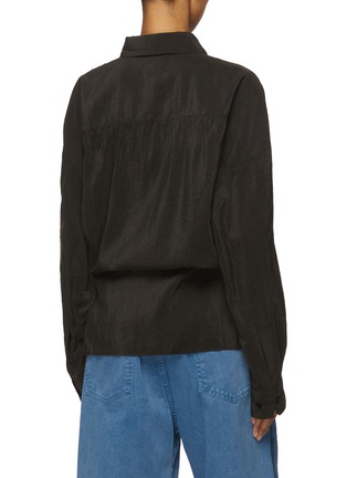 Back View - Click To Enlarge - LEMAIRE - Straight Collar Twisted Shirt