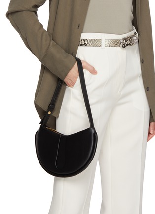 Figure View - Click To Enlarge - THEMOIRÈ - Ebe Vegan Leather Shoulder Bag