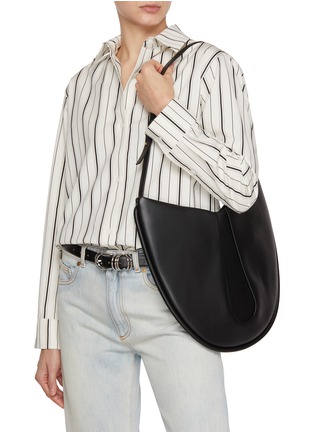 Figure View - Click To Enlarge - THEMOIRÈ - Tike Vegan Leather Shoulder Bag