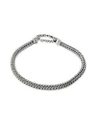 Detail View - Click To Enlarge - JOHN HARDY - Classic Chain Sterling Silver Amulet Connector Chain Bracelet — Size UM