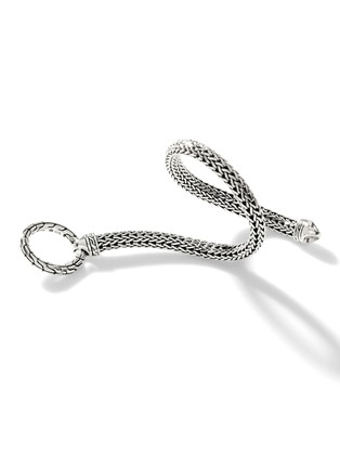 Detail View - Click To Enlarge - JOHN HARDY - Classic Chain Sterling Silver Amulet Connector Chain Bracelet — Size UM