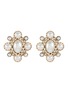 Main View - Click To Enlarge - JENNIFER BEHR - Jubilee Gold Color Pearl Earrings