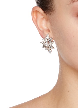 Figure View - Click To Enlarge - JENNIFER BEHR - Dawson Crystal Earrings