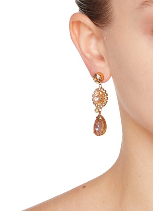 Figure View - Click To Enlarge - JENNIFER BEHR - Marisol Champagne Earrings