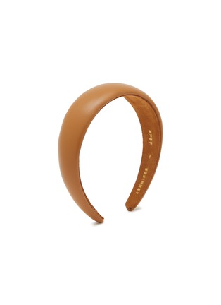 Figure View - Click To Enlarge - JENNIFER BEHR - Kate Leather In Saddle Headband