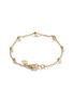 Back View - Click To Enlarge - JOHN HARDY - Classic Chain 18K Gold Hammered Bead Bracelet — Size US