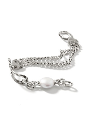 Detail View - Click To Enlarge - JOHN HARDY - Essentials Sterling Silver Cultured Freshwater Pearl Bracelet — Size UM