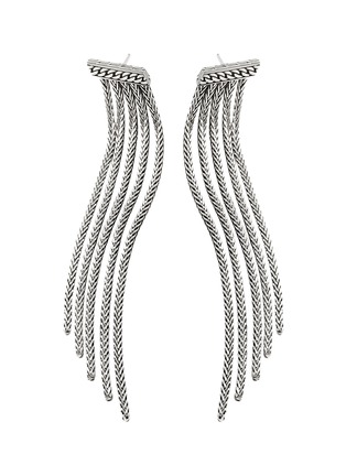 Main View - Click To Enlarge - JOHN HARDY - Classic Chain Sterling Silver Tassel Earrings