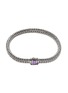 Main View - Click To Enlarge - JOHN HARDY - Classic Chain Lava Sterling Silver Amethyst Bracelet — Size UM